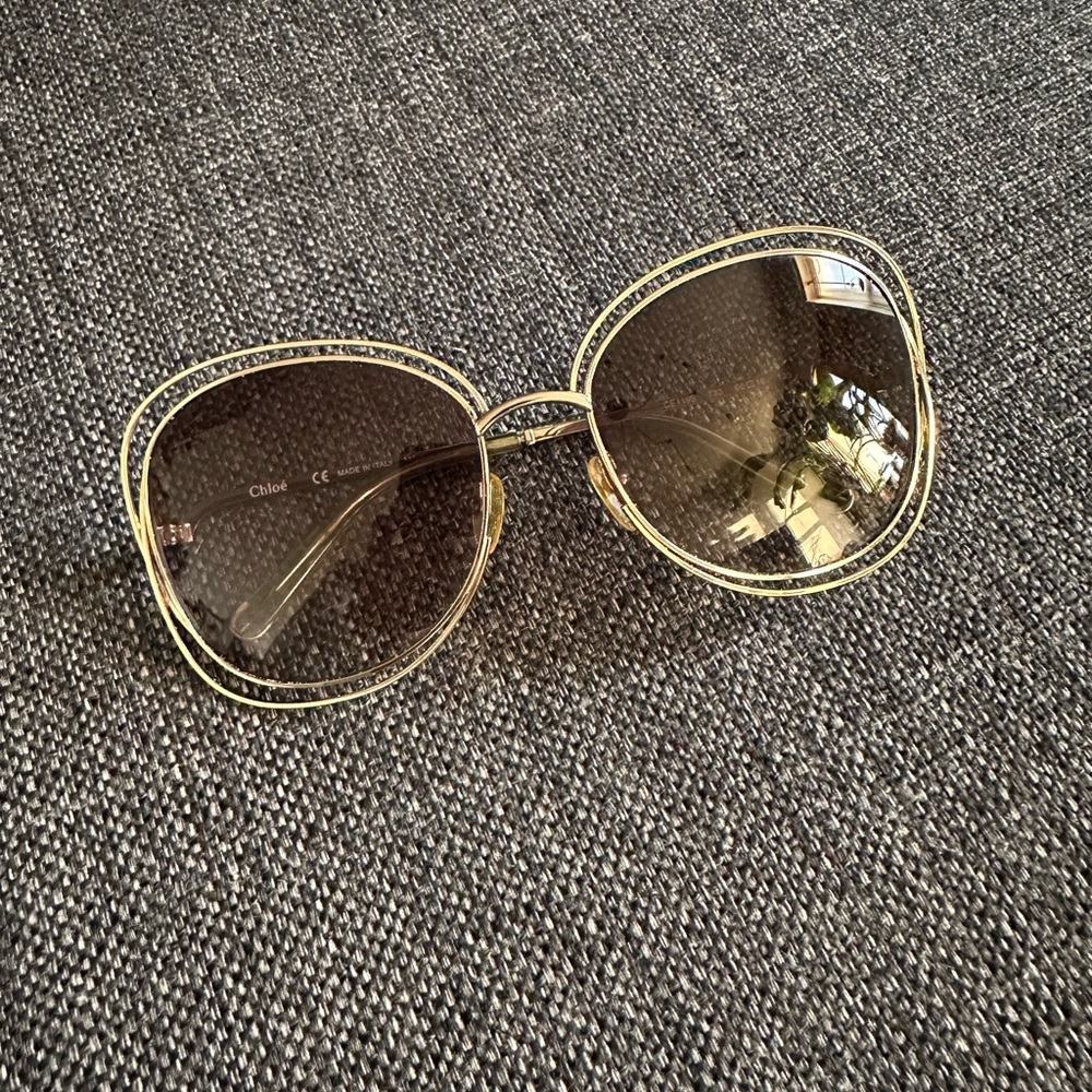 Chloe Sunglasses CE119S Gold, Brown